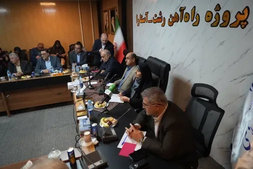 بازدید وزیر راه و شهرسازی از پروژه استراتژیک راه&zwnj;آهن رشت &ndash; آستارا