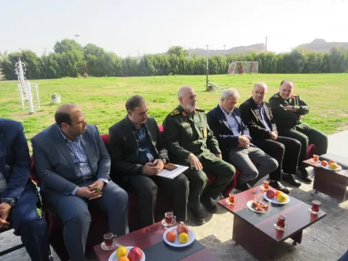 دیدار فرماندهان و مسئولان ارشد خوزستان با سردار احمد خادم سیدالشهداء در روز پاسدار