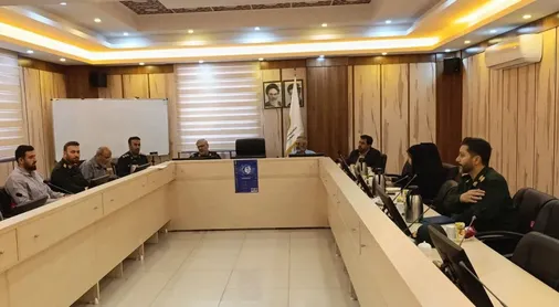 برگزاری جلسه هماهنگی برگزاری مراسم سالگرد شهید مدافع حرم سردار حاج شاهرخ دایی&zwnj;پور