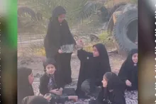 کلیپ موکب ساده و مخلصانه حضرت رقیه (س)با خادمی بانوی نوجوان روستای فیروز آباد