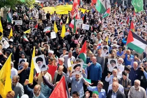 راهپیمایی جمعه&zwnj;های خشم مردم تهران علیه جنایات رژیم صهیونیستی در غزه