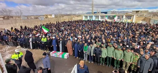 باحضور باشکوه وحماسی مردم ولایتمدار شهرستان سلطانیه و روستای قره بلاغ