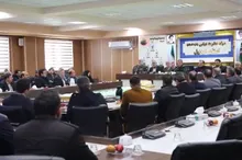 حضور فرماندهان و مسئولین ادارات و دستگاه‌های اجرایی استان اردبیل در سپاه حضرت عباس علیه‌السلام به مناسبت روز پاسدار