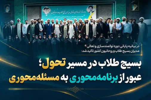 بیانیه پایانی دوره توانمندسازی و تعالی مدیران بسیج طلاب و روحانیون سراسر کشور