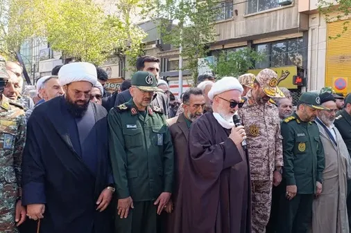 تشییع پیکر شهید مدافع وطن &laquo;سیدمحمد مهدی عرب&raquo; در شاهرود