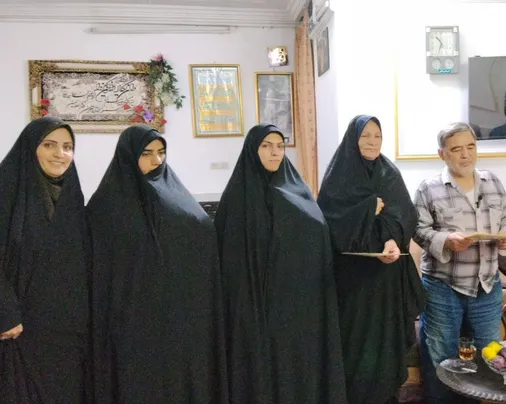 دیدار و تجلیل از اصغر فلاح، رزمنده هشت سال دفاع مقدس