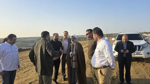 بازدید دبیر شورای عالی انقلاب فرهنگی از ابر پروژه راه&zwnj;آهن چابهار &ndash; زاهدان
