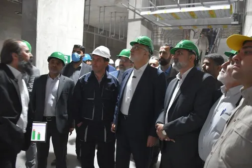 بازدید شهردار تهران از عملیات اجرایی ایستگاه ورزشگاه تختی