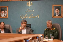 تأکید استاندار یزد بر هم‌افزایی دولت و سپاه در صیانت از ارزش‌های انقلاب اسلامی