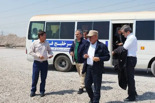 بازدید سردار عابد از پروژه راهبردی پتروپالایشگاه مهر خلیج فارس در هرمزگان