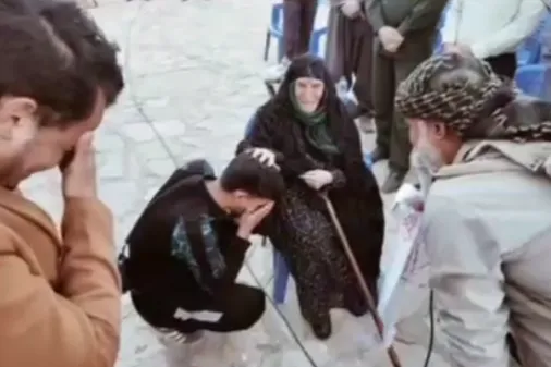 تکریم دانشجویان قمی از مادر شهید اهل سنت