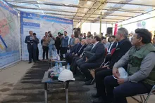 بازدید معاون اجرایی رئیس‌جمهور از روند پیشرفت پروژه قطار شهری کلان‌شهر اهواز