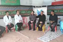 بازدید معاون هماهنگ‌کننده سپاه حضرت نبی‌اکرم (ص) استان کرمانشاه از موکب مادر و کودک