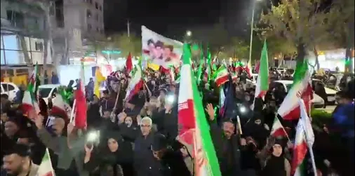 شب سی و ششم از اجتماعات مردمی نحن منتقمون کرمانشاه