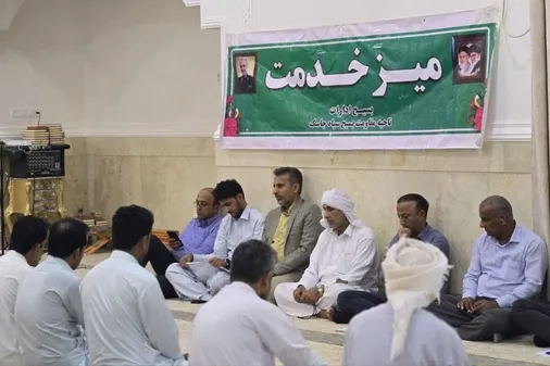 برگزاری میز خدمت در لیردف جاسک/ پیگیری مطالبات مردم در حوزه آب، برق و عمران روستایی