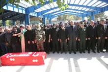 پیکر پاک شهید محمد امین جلیلیان با حضور گسترده مردم کرمانشاه تشییع شد