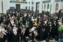 مادران گیلانی با حضرت رباب (س) همدردی کردند