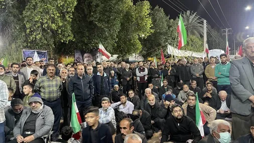 منتقمان رهبر شهید، حافظان حریم خیابان ها در بیست و چهارمین شب اجتماع اقتدار بهبهان