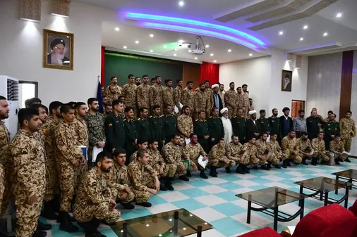 تجلیل از سربازان سپاه فتح به مناسبت روز سرباز