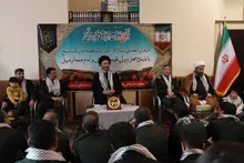 دیدار فرمانده سپاه حضرت عباس(ع) با آیت‌الله سید حسن عاملی