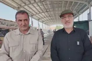 بازدید فرمانده قرارگاه منطقه‌ای نجف اشرف و فرمانده قرارگاه شهید دکامی از مرزهای سومار و خسروی