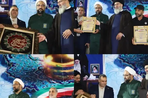 فرماندهان و مسئولان دشت آزادگان از مجاهد نستوه دفتر نمایندگی ولی فقیه تجلیل کردند