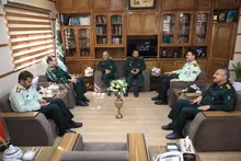 سردار زارع کمالی با فرمانده نیروی انتظامی استان یزد دیدار کرد