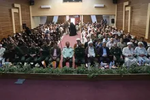 مراسم تکریم و معارفه فرمانده و جانشین ناحیه مقاومت بسیج سپاه بندرترکمن برگزار شد