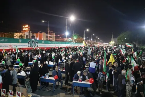 گزارش تصویری شماره ۳/آیین چهلمین روز شهادت دانش آموزان میناب در اهواز