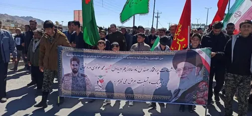 مراسم تشییع مهندس ناوسالار یکم دریادل شهید محمد مولوی وردنجانی