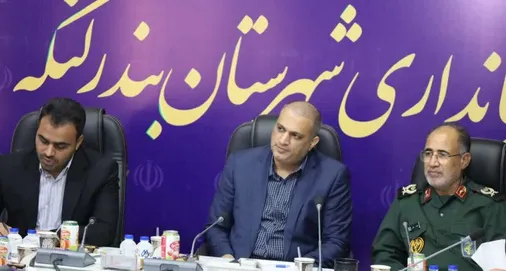 تشریح برنامه های قرارگاه جهاد سازندگی و محرومیت زدایی ندسا در شورای تامین شهرستان بندر لنگه