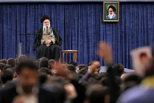 دیدار رمضانی دانشجویان با رهبر انقلاب اسلامی
