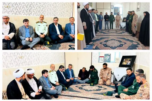 تکریم خانواده شهدا و پاسداشت مقام والای شهیدان در شهرستان نهبندان