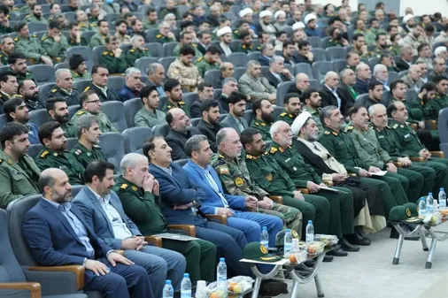 مراسم گرامیداشت عملیات والفجر۸ و روز حفاظت اطلاعات سپاه حضرت ابوالفضل علیه السلام