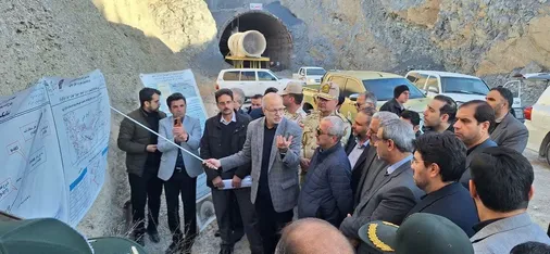 بازدید استاندار خراسان رضوی از تونل الله&zwnj;اکبر
