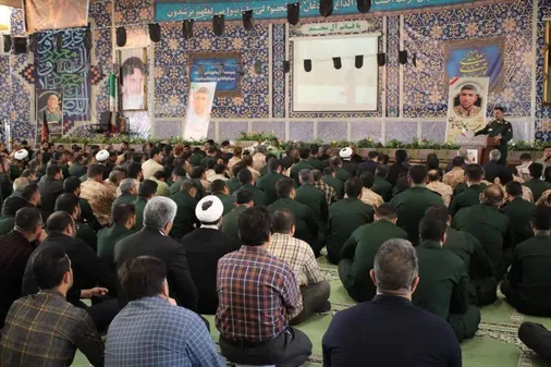 وداعی باشکوه با شهید مدافع امنیت، پاسدار رشید اسلام مهدی مزینانیان