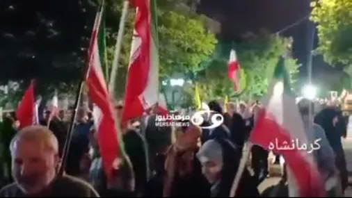 حماسه هفتاد و هشتم حضور  مردم کرمانشاه در بیعت با رهبری