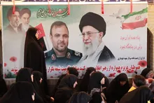 برگزاری مراسم اولین سالگرد شهادت شهید چوبداری، در شهرستان چهارباغ به روایت تصویر