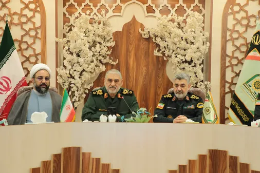 دیدار فرمانده و مسئول دفتر نمایندگی ولی فقیه در سپاه ولیعصر (عج) با فرمانده انتظامی استان خوزستان
