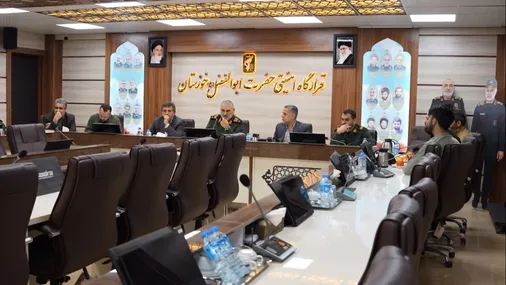 برپایی نشست هماهنگی ارگان های خدمت رسان و بسیج سازندگی در راستای پویش ایران همدل