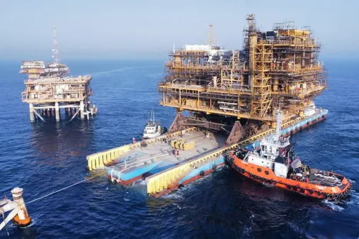 بزرگ&zwnj;ترین سکوی تولیدی خلیج فارس تبلور مجاهدت تلاشگران قرارگاه سازندگی خاتم&zwnj;الانبیاء(ص)