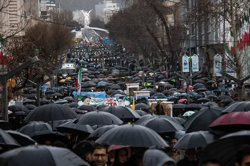 راهپیمایی ۲۲ بهمن در سنندج