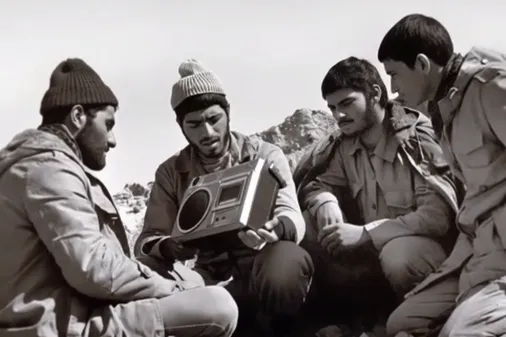 رزمندگان سمنانی در واحد تبلیغات