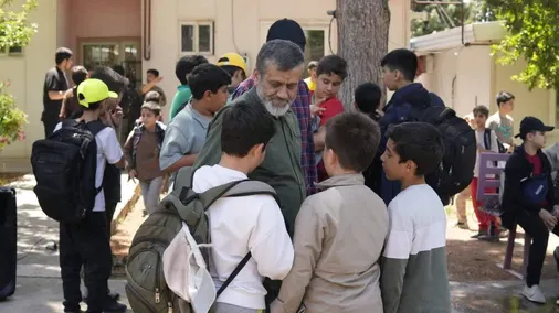 فرزندان پاسداران همچون پدرانشان در میدان پاسداری از انقلاب حضور دارند