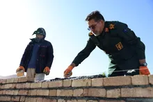 حضور سردار زارع‌کمالی در جمع جهادگران بسیج