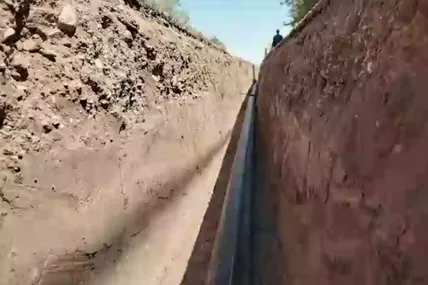 گامی بلند در جهت رفع تنش آبی؛ پیشرفت عملیات اصلاح شبکه در روستای حسین آباد میش‌مست قم