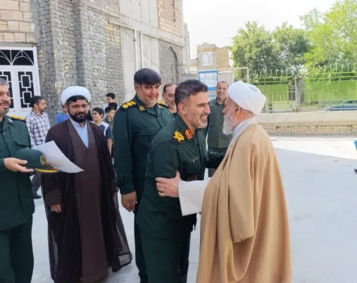 فرمانده سپاه خراسان شمالی از قرارگاه مسجد امیرالمؤمنین(ع) شیروان بازدید کرد