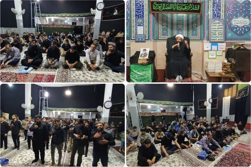 آئین هفتمین روز خاکسپاری رهبر شهید در کرمانشاه برگزار شد