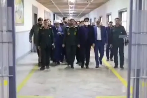 سردار حسن زاده از ندامتگاه تهران بزرگ
