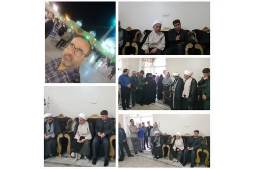 دیدار جانشین نمایندگی ولی&zwnj;فقیه سازمان بسیج مستضعفین با خانواده ی شهید اقتدار ایران غلامرضا سوادکوهی